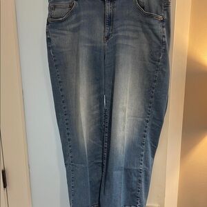 J. Jill Blue Straight Leg Jeans